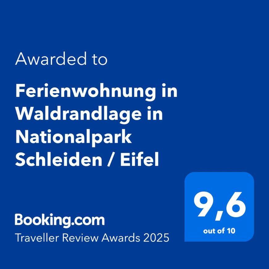 Ferienwohnung In Waldrandlage In Nationalpark Schleiden / Eifel Dış mekan fotoğraf